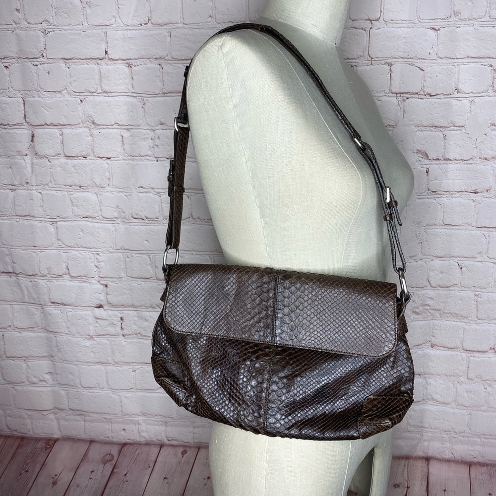 Vintage Leather Takashimaya Bag NYC